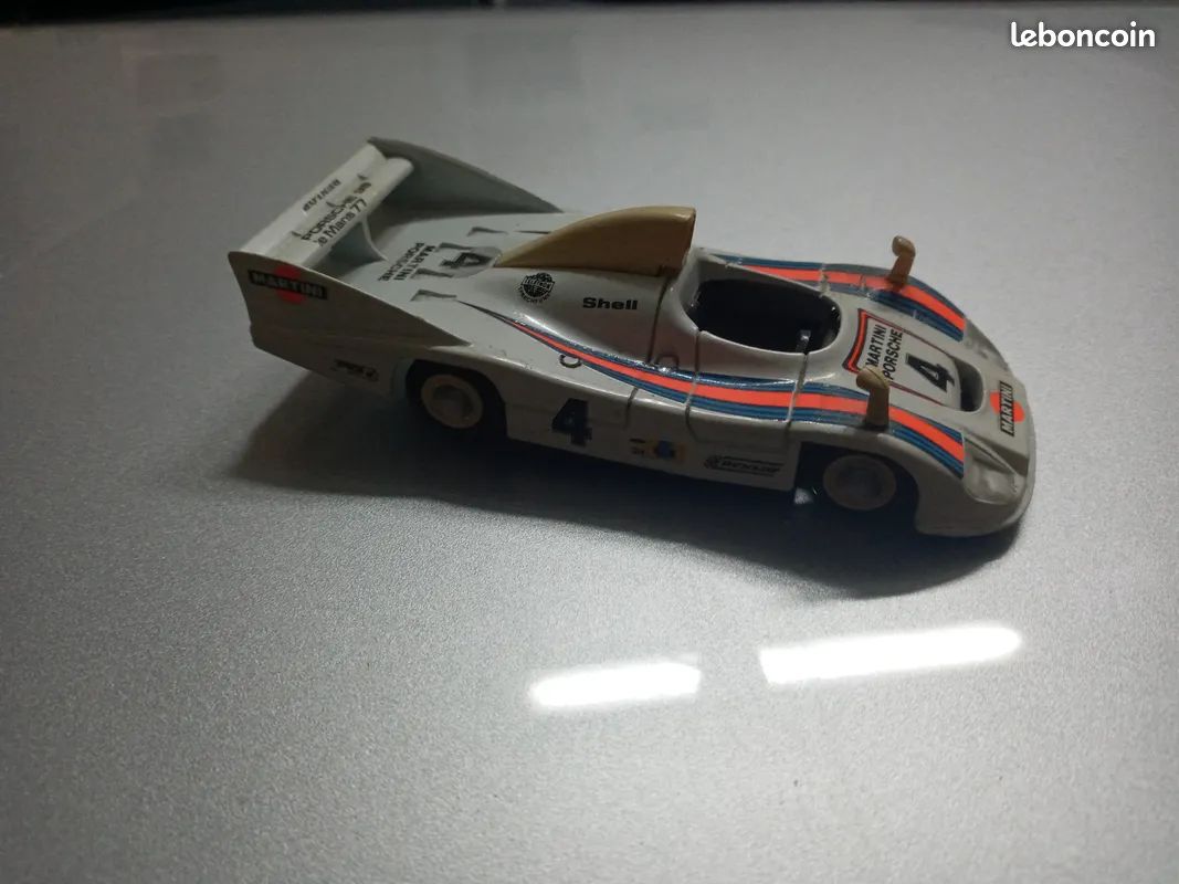 Ancienne Voiture Miniature Solido Porsche 936 Le Mans 1977 N°4 - 1/43, Boîte D’origine