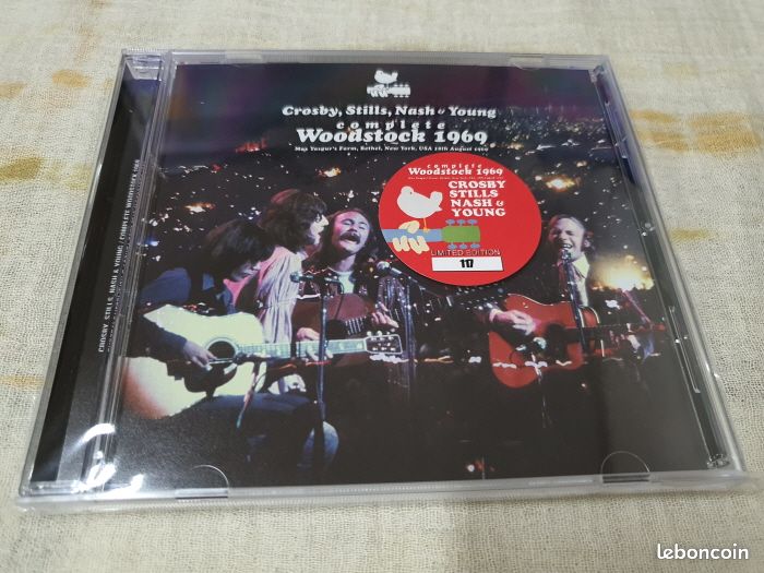 Crosby stills nash & young - complete woodstock 1969 1cd (image 1)