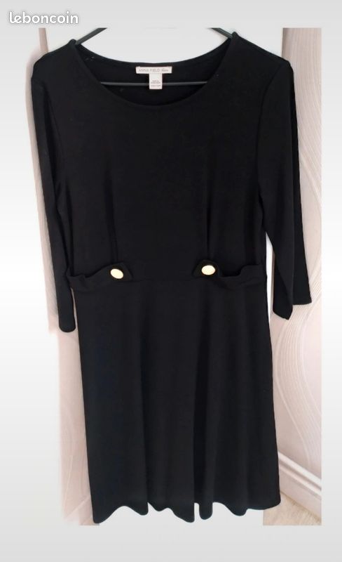 Robe noire, Anna Field Taille L, 40 Vêtements