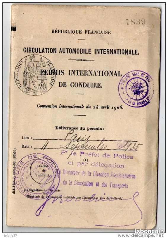 Photo de vos perms de pêche, tmbres etc
