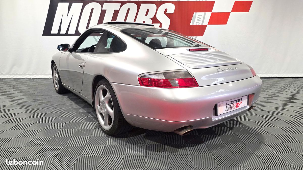 Porsche 911 - 996 carrera 4 coupe - 3.4 - 300 cv - toit ouvrant - boite meca (image 4)
