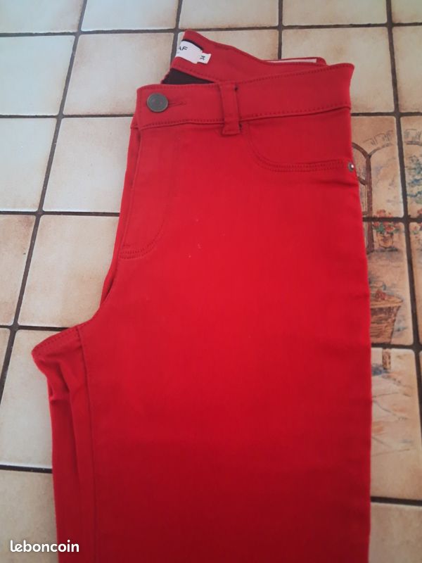 Pantalon skinny femme NAF NAF taille XS (image 3)