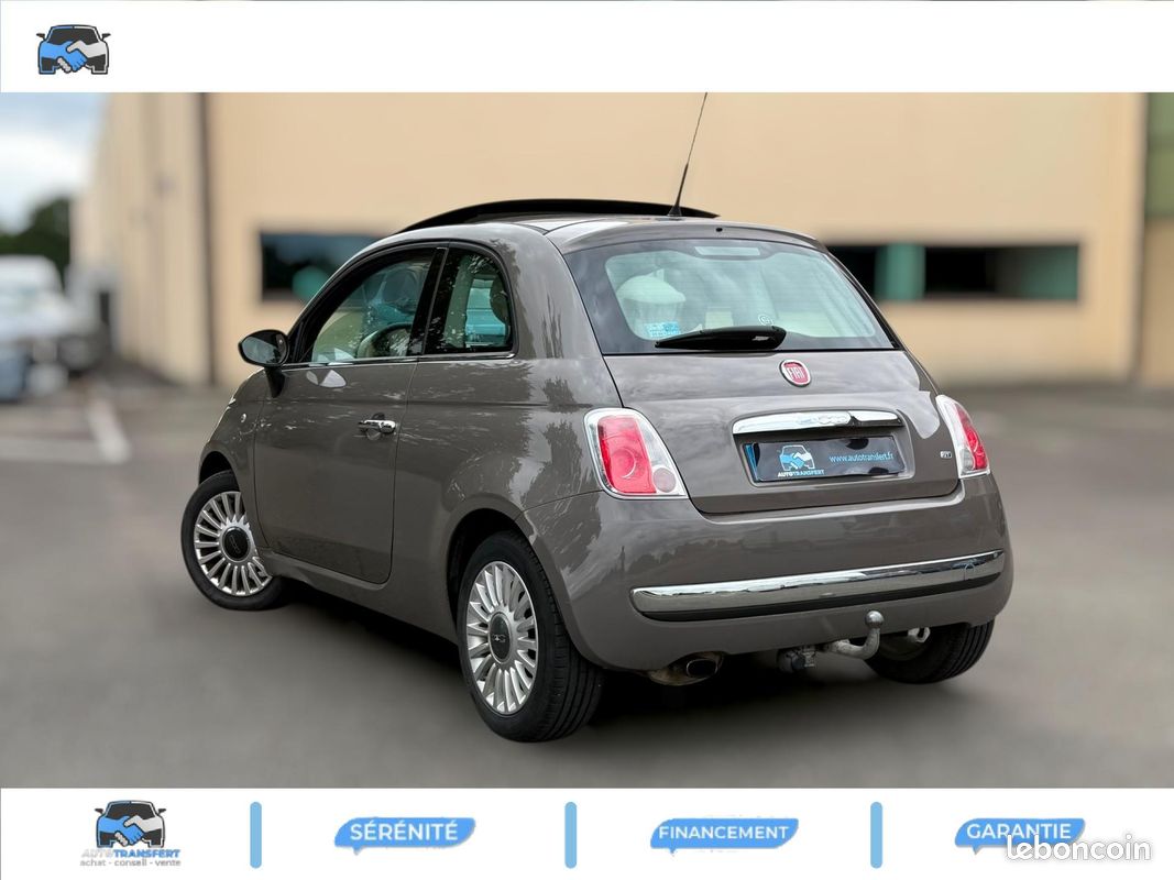 Fiat fiat 500 1.3 multijet 70 - toit ouvrant - garantie 6 mois - paiement en 3x (image 3)