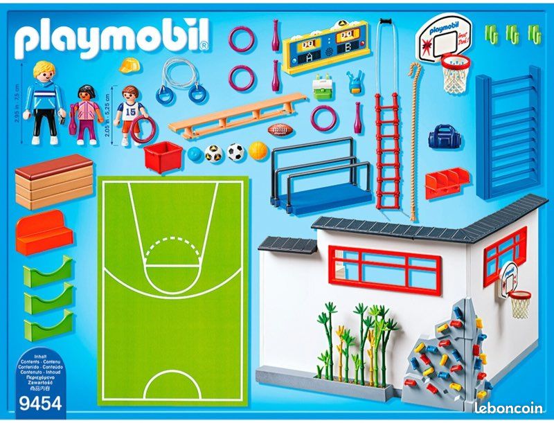 Gymnase Playmobil 9454 (image 3)
