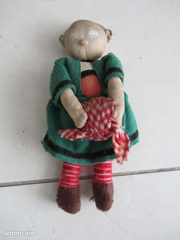 Poupée porcelaine Bécassine comme neuve - Nicotoy