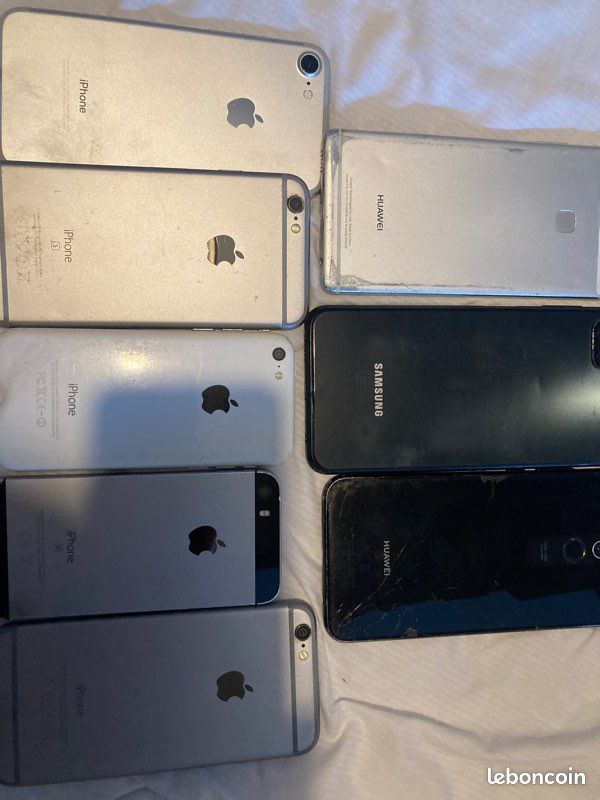 Lot vieux téléphones (iphone) (image 4)