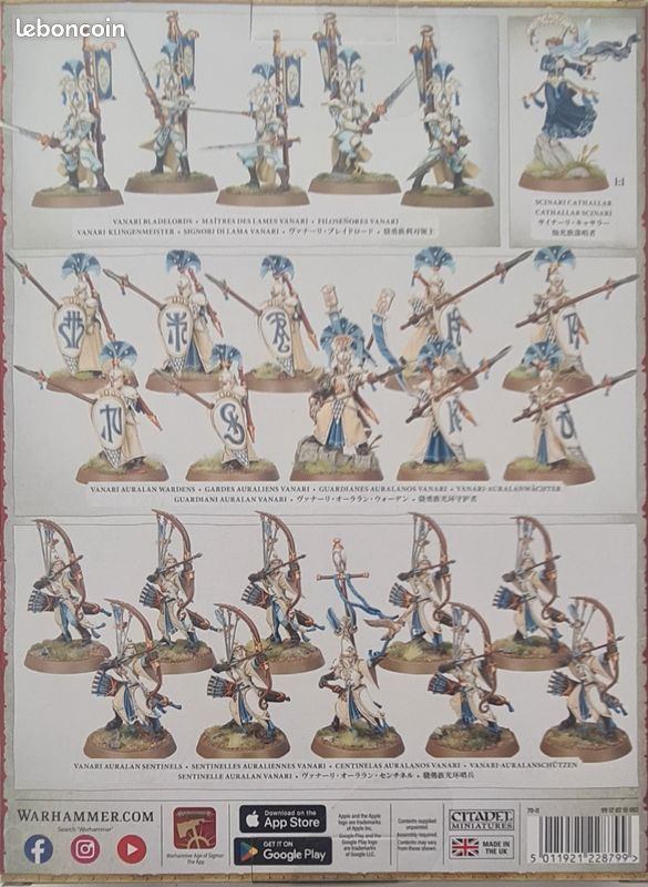 Warhammer AoS – Spearhead Lumineth Realm Lords – Boîte D’Armée Pour Jeu De Figurines, à Assembler Et Peindre