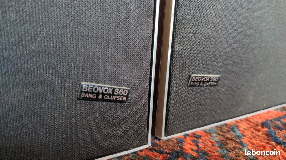 Bang olufsen vintage dans enceintes et caissons de basses
