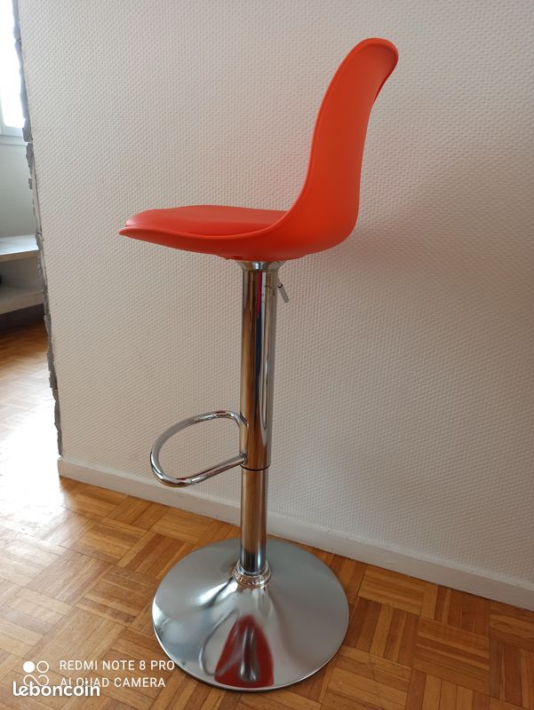 Tabouret bar orange (image 2)