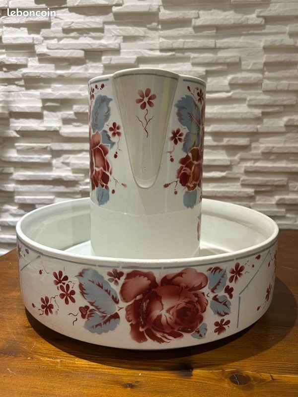 Bassine Broc De Toilette Losanges