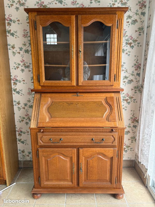 Secrétaire en bois (image 1)