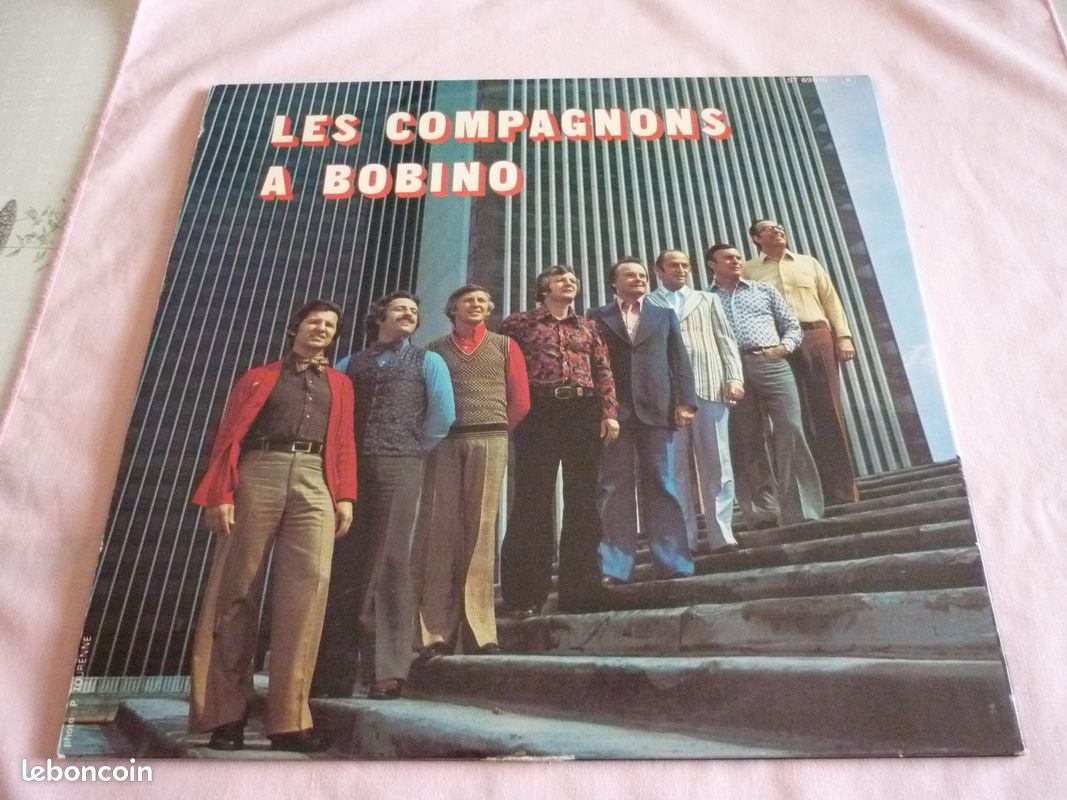 Disque vinyle 33T. LES COMPAGNONS à BOBINO - 1973 (image 3)