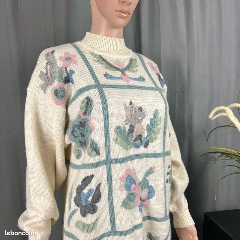 Pull Rene Derhy Pull En Laine Vintage René Derhy Vêtements