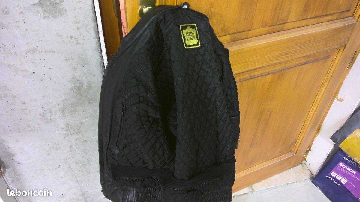 Veste de moto en cuir de marque ixs (image 4)