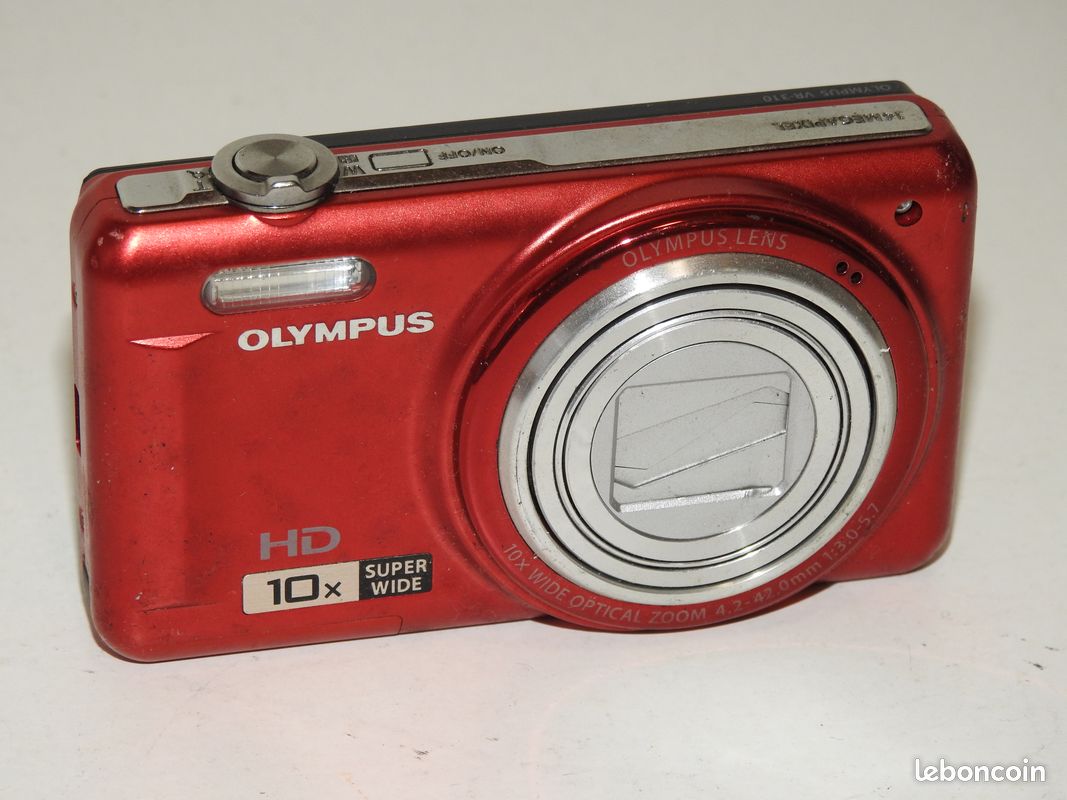 Appareil Photo Numérique Olympus VR-325 Compact - Vendu Seul - Rayures Superficielles - Fonctionnel