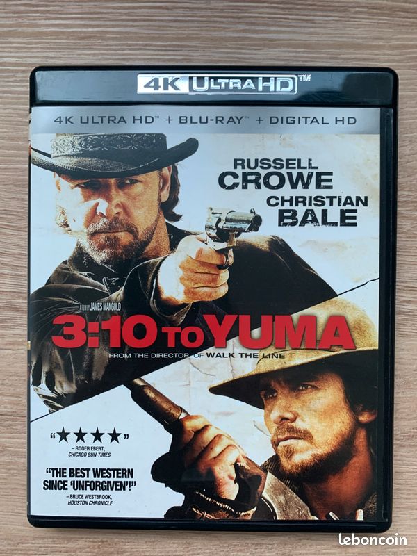 4K UHD 3:10 pour Yuma (pas de Blu-ray) (image 1)