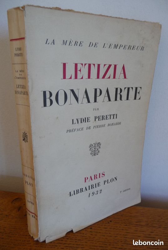 LETIZIA BONAPARTE (la Mère de l'Empereur) par Lydie Peretti (1932) (image 1)