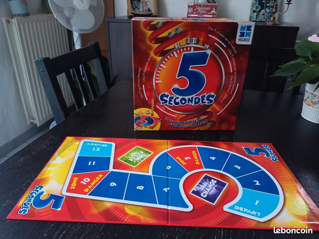 Jeu de rapidité 5 secondes Méga bleu (image 3)