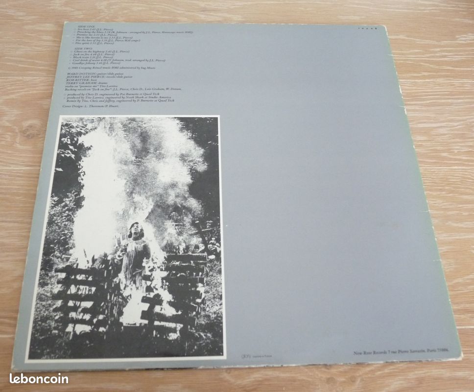 Vinyle 33T Gun Club Fire of Love (image 2)