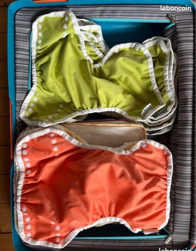 Lot de 16 couches lavables DOUJAN T1 ou T2 (image 1)