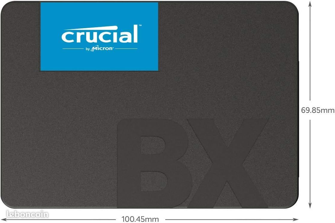Crucial BX500 SSD 240 Go 2.5" + Cable SATA (image 3)