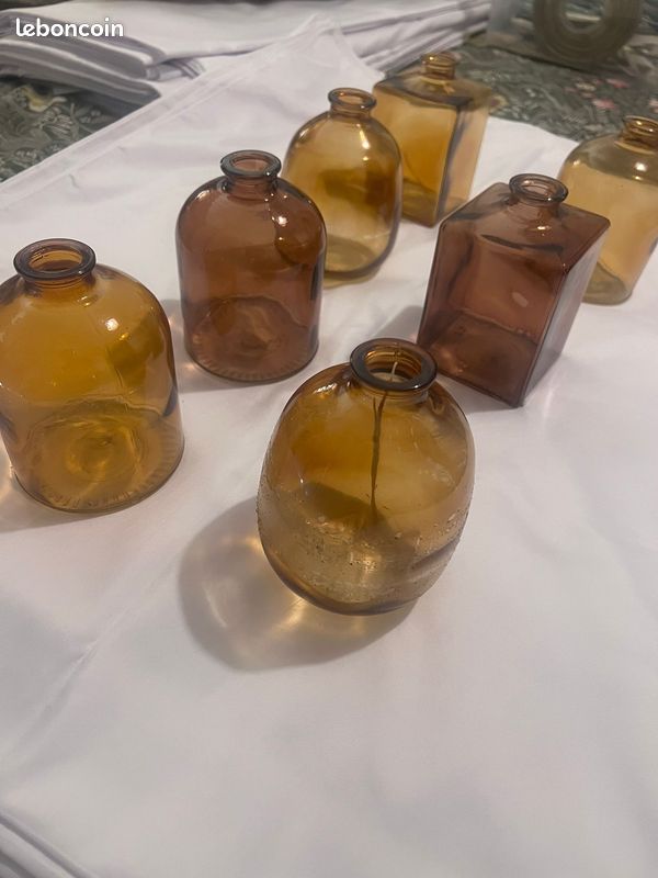 Lot de vases + pampas/fleurs séchées (image 4)