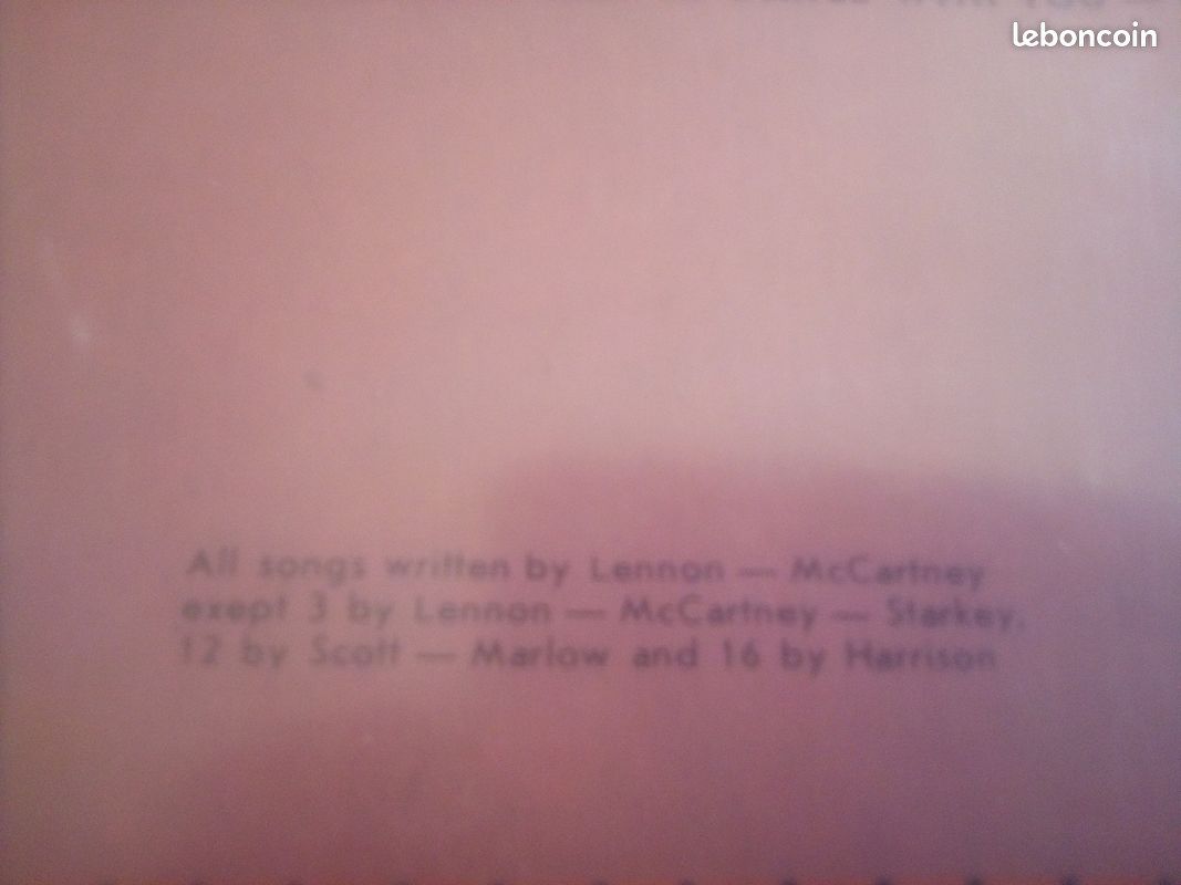 Vinyle 33 tours. The beatles. Remi en main propre uniquement (image 3)