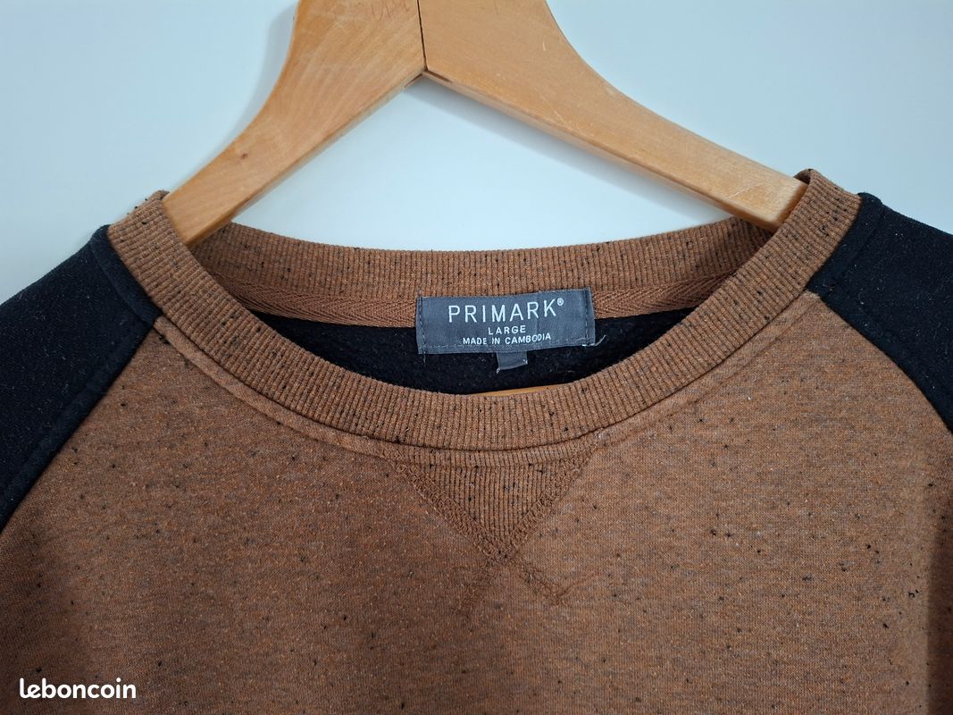 Sweat-shirt à col ras-du-cou - Vert foncé - Homme