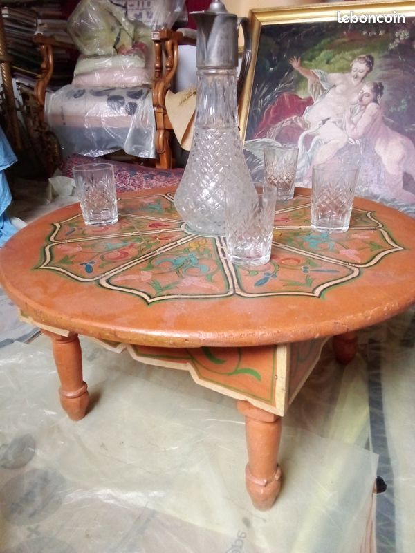 Table basse indienne (image 1)
