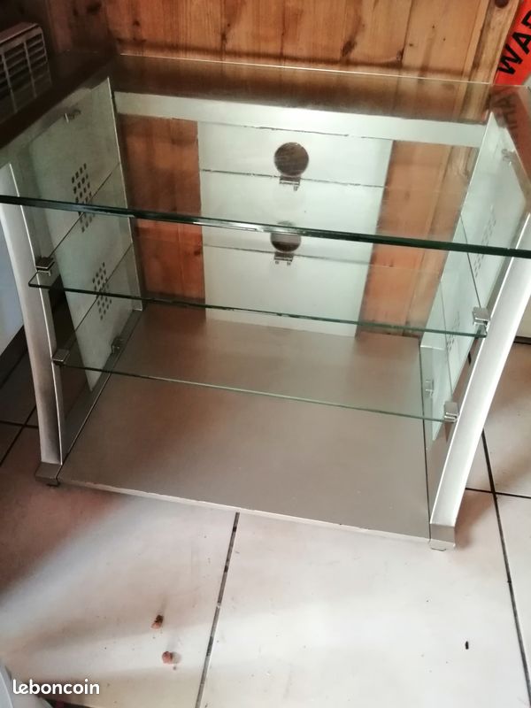 Meuble tv en verre (image 1)