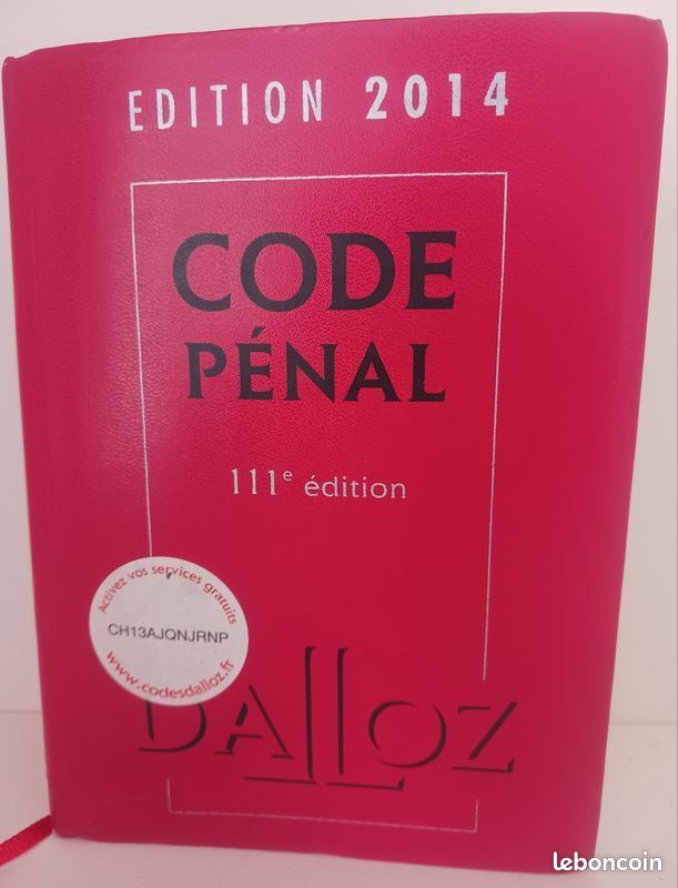 Code pénal (image 1)