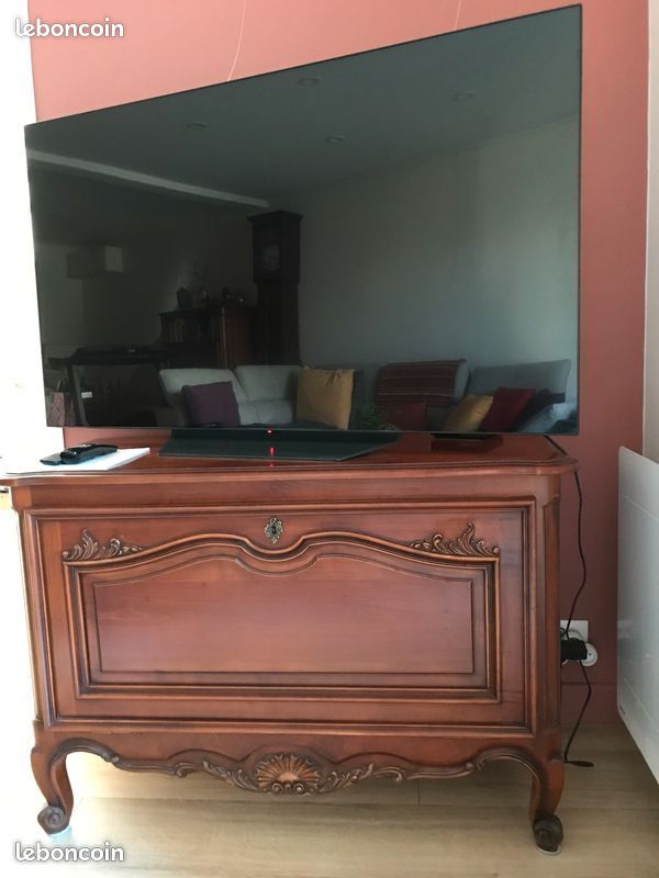 Lot de 4 meubles en merisier et 6 chaises (image 5)