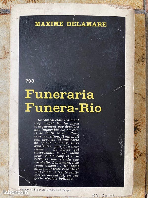 Funeraria Funera-Rio (Maxime Delamare / Ed. Gallimard 1963) (image 2)