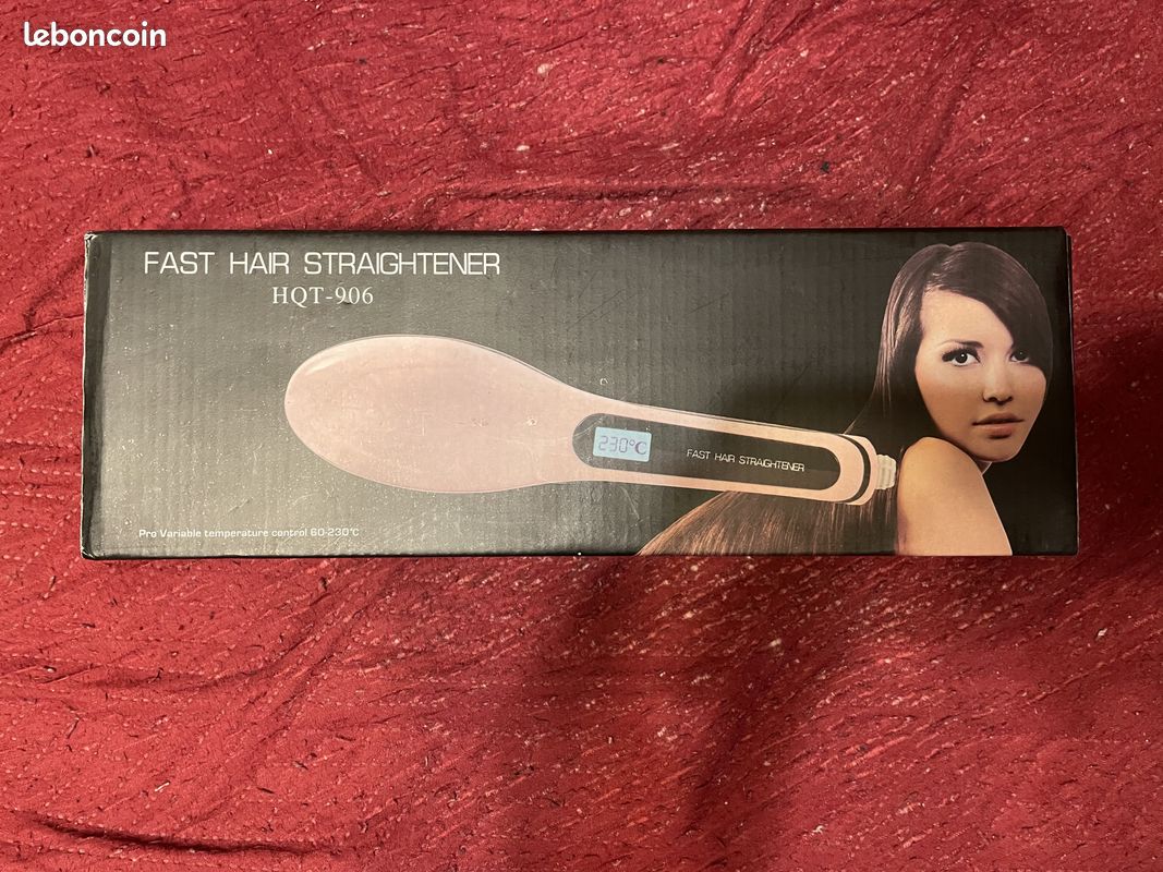 Lot brosse chauffante / fer à lisser (image 1)