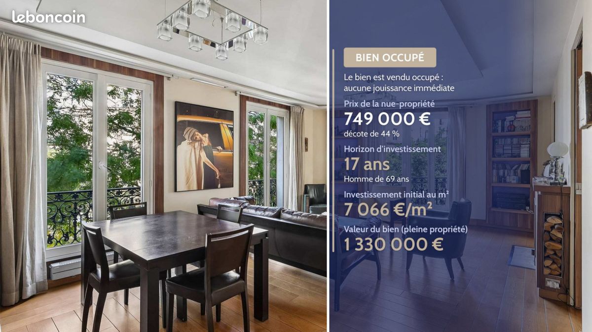 Appartement 4 pièces 113 m² · à Paris · 113 m² · 749 000 €