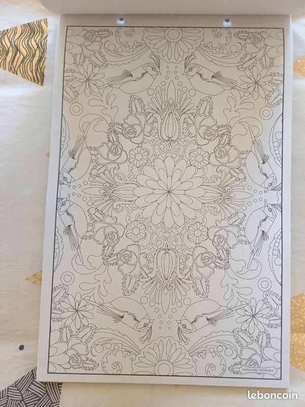 Kakémono d'expression créative - Coloriage Exotic (image 5)