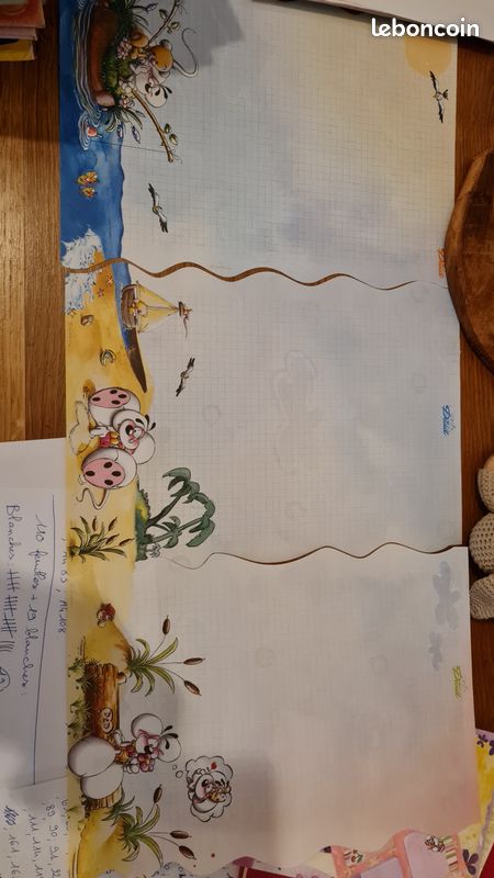 Lot 120 feuilles Diddl (image 3)