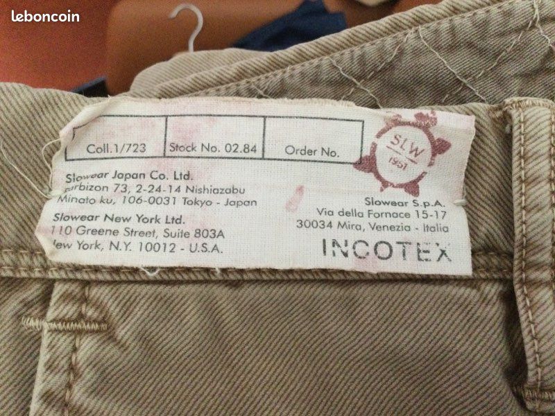 Pantalon homme T. 42 - INCOTEX- Made in Japan (image 11)