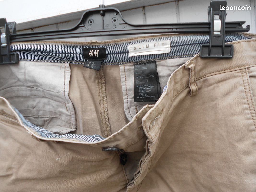 Pantalons slim H&m 42 (L) (image 2)