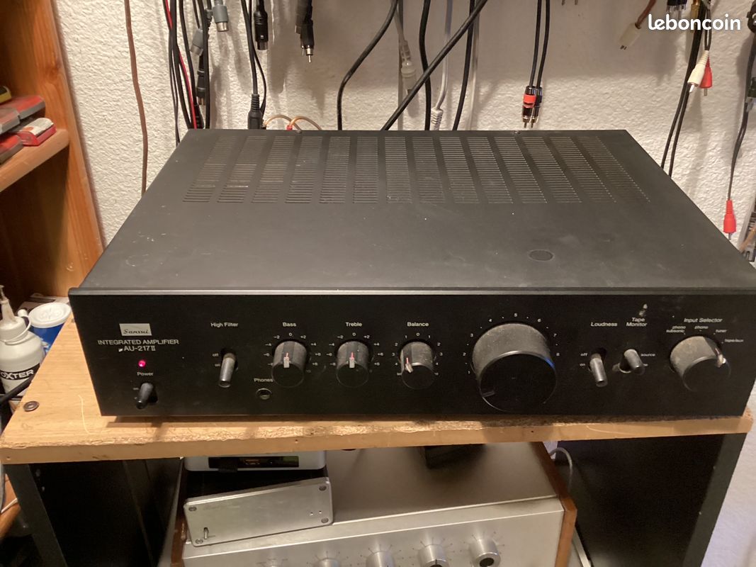 Lot Ampli Sansui AU-217 + Tuner TU-217 - HiFi Vintage, Très Bon état