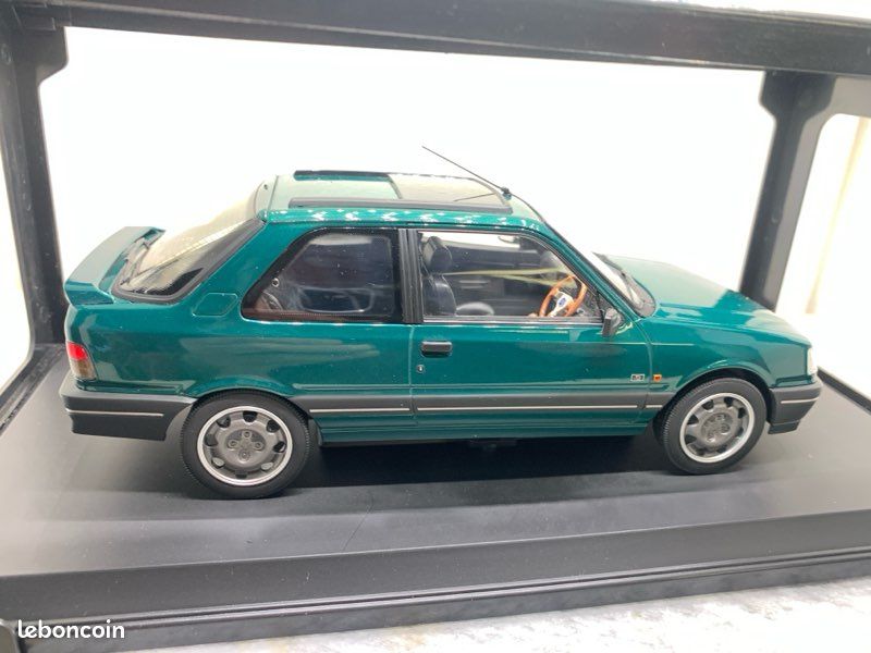Peugeot 309 GTI 1991 verte Norev 1/18 (image 6)