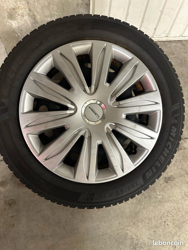 4 roues complètes MiCHELIN ALPIN 195 55 R16 (image 3)