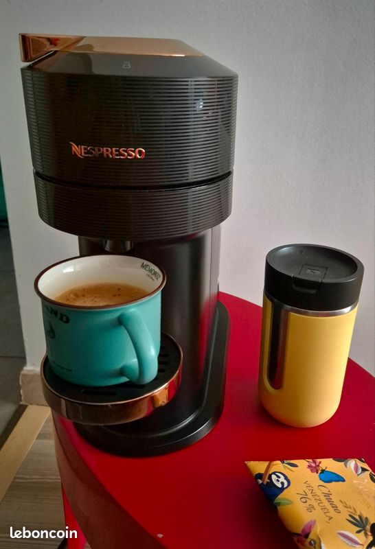 Cafetera Krups Nespresso VERTUO Plus XN9031 - Blanca