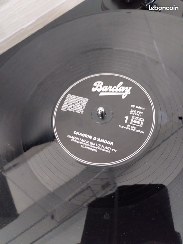 Vinyle chagrin d'amour (image 2)