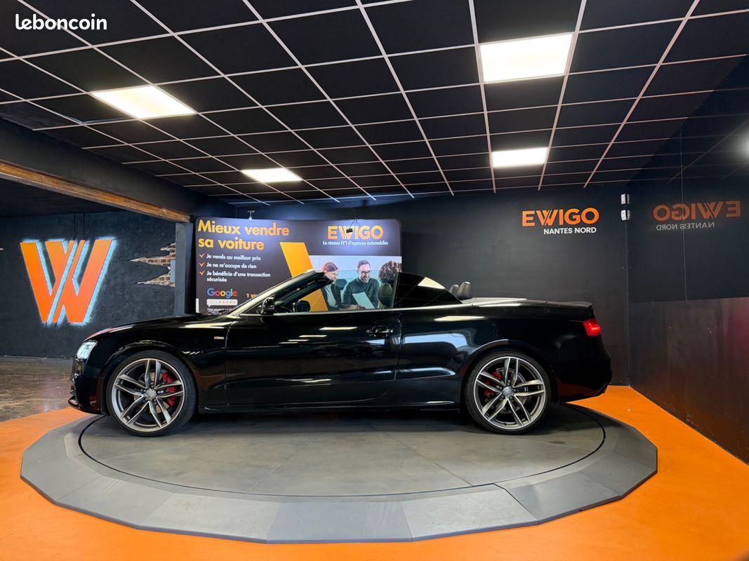 AUDI A5 CABRIOLET 3.0 TDI 220 S-LINE QUATTRO S-TRONIC BVA / BANG & OLUFSEN / SIEGES CHAUFFANTs (image 25)
