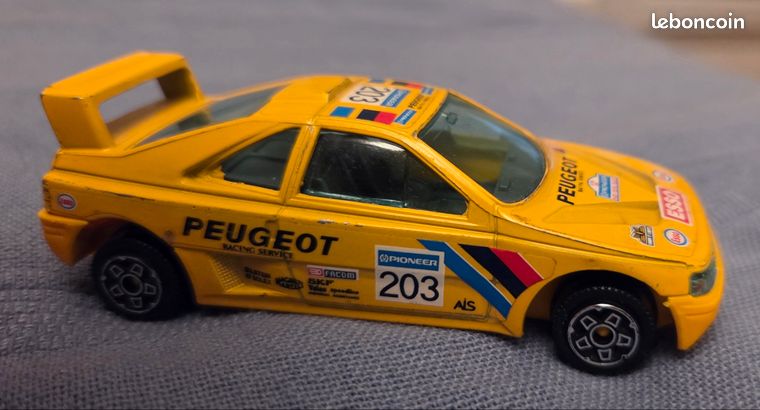 DI rare voiture 1/43 Peugeot 405 T16 Rallye raid collector Heco