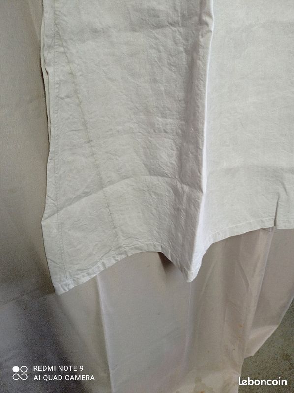 Chemise de nuit ancienne toile de lin (image 2)