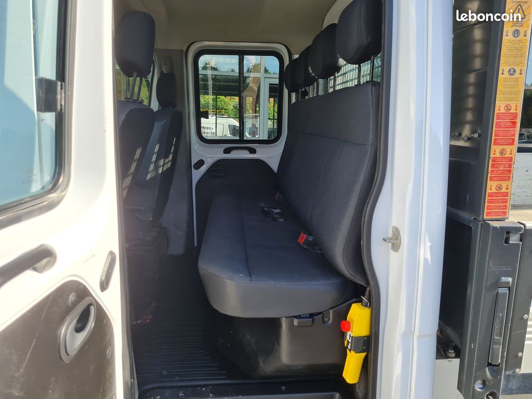 Renault MASTER III CCB RJ3500 L3 2.3 BLUE DCI 145CH DOUBLE CABINE CONFORT EUROVI (image 5)