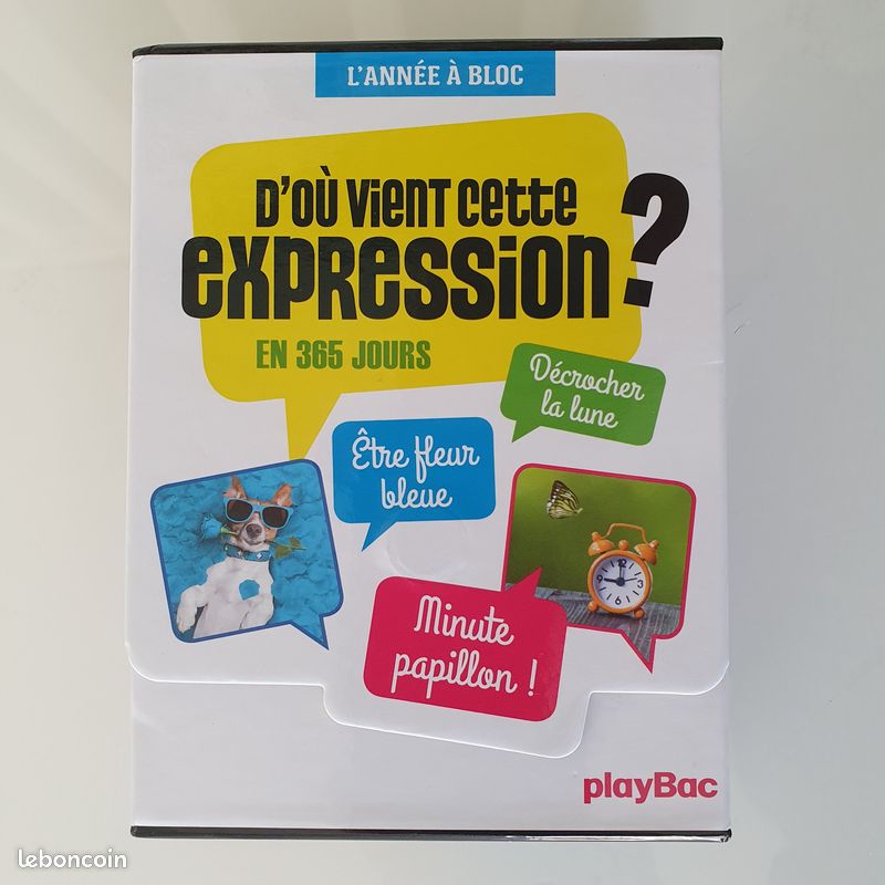 D'où vient cette Expression? En 365 jours - Calendrier PlayBac (image 1)