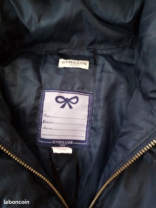 Blouson Cyrillus 12 ans (image 2)